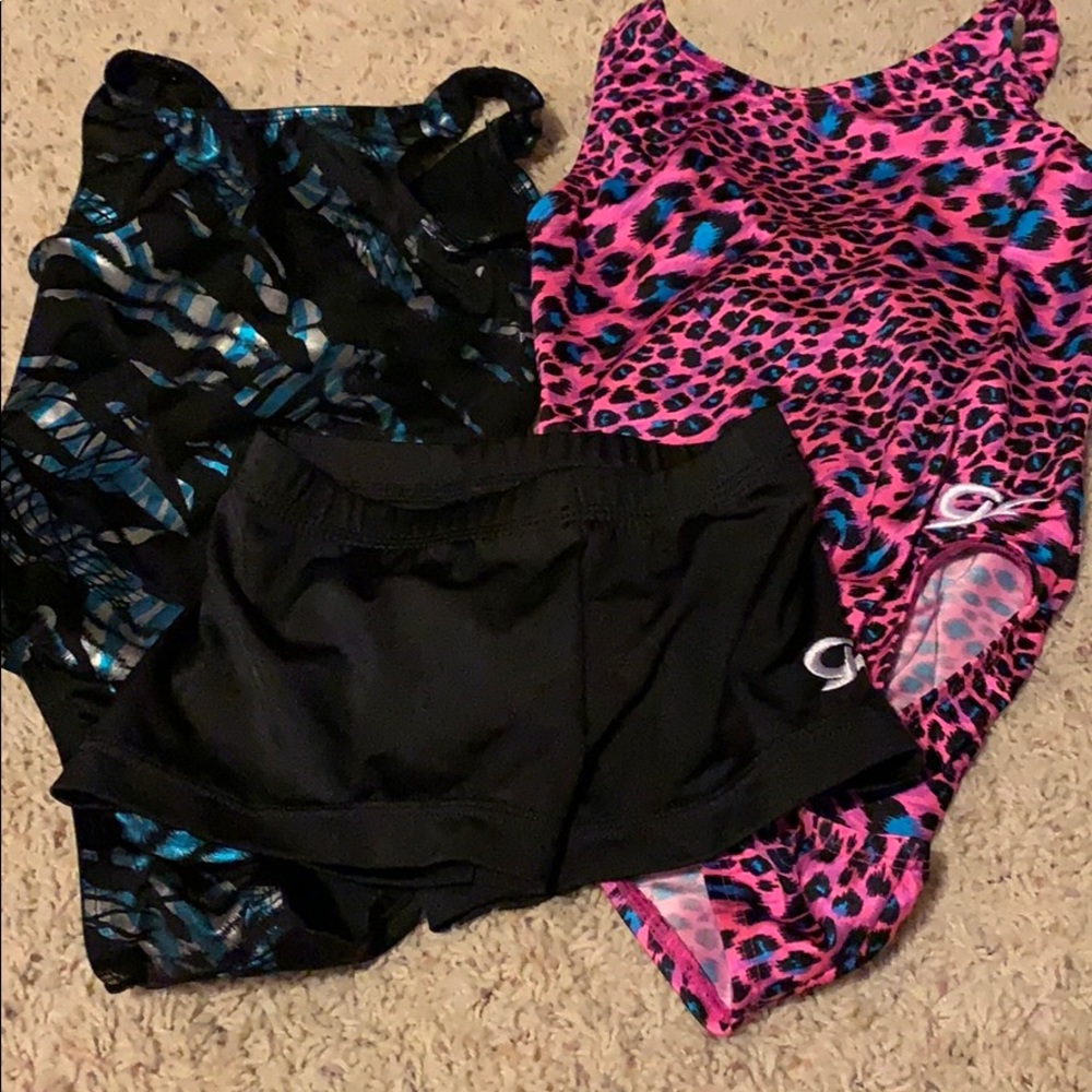 Gymnastics leotards